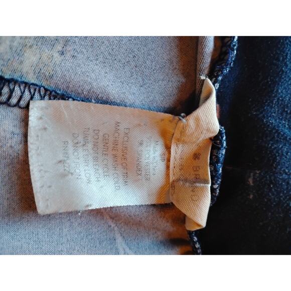 Lucky Brand Floral Shorts Pajama Lounge Sleep PJ Navy Blue Flowers - Picture 3 of 3